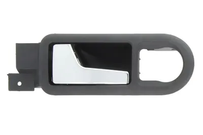 Maner usa fata stanga potrivit VW BORA, GOLF 4 1997-2006 - interior, negru/crom