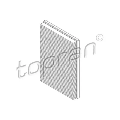 Filtru aer TOPRAN 501 667