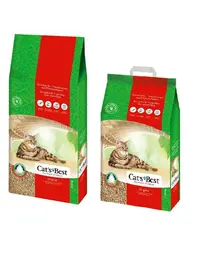 JRS Cat's Best Eco Plus Asternut natural din lemn pentru litiera 40 L + 20 L = 60 L (25,8 kg)