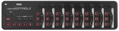 MIDI controler Korg - nanoKONTROL2, negru