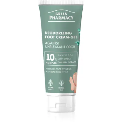 Green Pharmacy Foot Care Deodorizing Foot Cream-Gel Against Unpleasant Odor gel crema pentru picioare 75 ml