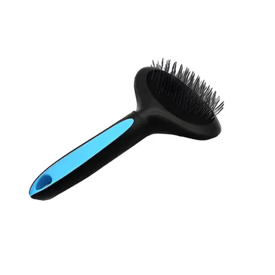 Perie Slicker Ovala cu pini soft WOW Grooming