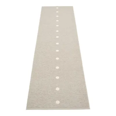 Covor tip traversă pentru interior și exterior bej/crem 70x280 cm Peg Linen Vanilla – Pappelina