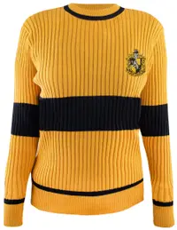 Pulover CineReplicas Movies: Harry Potter - Hufflepuff Quidditch, mărimea XS (pentru copii)