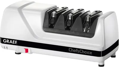 Ascuțitor electric profesional pentru cuțite Graef - CC150, alb