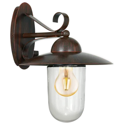 Lampa perete MILTON antique-brown 220-240V,50/60Hz IP44