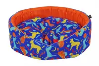 Pat caine - CAZO Abstract Dogs Blue - 60x50cm