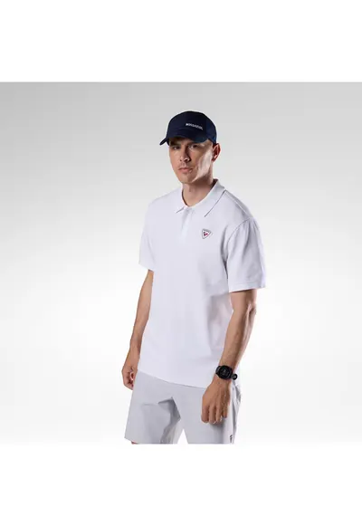 Tricou sport barbati M TRAYE POLO - alb - Alb