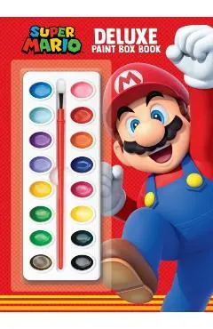 Super Mario Deluxe Paint Box Book (Nintendo)