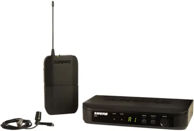 Sistem wireless Shure - BLX14E/CVL-M17, negru