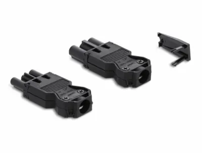 Set conectori alimentare GST18/3 prindere cu surub, Delock 64147