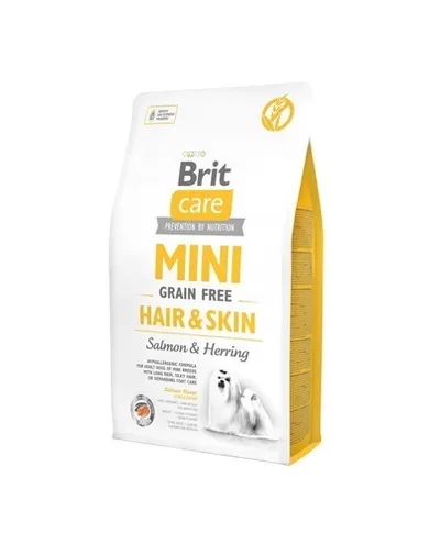 BRIT Care Mini Grain Free Hair&Skin 7 kg hrana caine talie mica