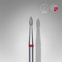 Capat freza diamant Staleks Expert picatura fina 1.8mm - 468