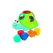 Jucarie bebe broscuta plutitoare cu forme si cuburi