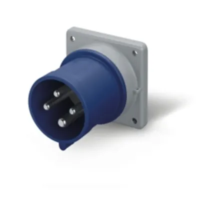 Stecher fixn16A 3P+N+E 9h 208-250V 50Hz 60Hz 75X75MM terminal cu surub