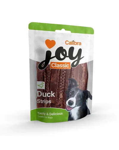 CALIBRA Dog Joy Classic Duck Strips 250 g fâșii de rață