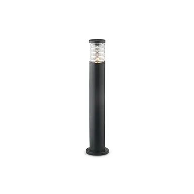 Stalp de gradina Tronco Mare, 1 bec, dulie E27, D:150 mm, H:800 mm, Negru