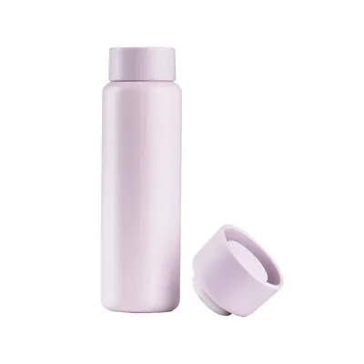 Cană termos roz-deschis din oțel inoxidabil 650 ml Singles – Zone