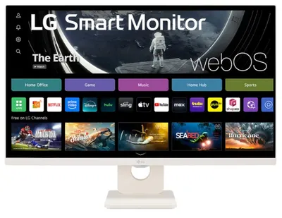 Monitor smart LG - 27U511SA-W, 27'', FHD, IPS, Anti-Glare, USB Hub, alb