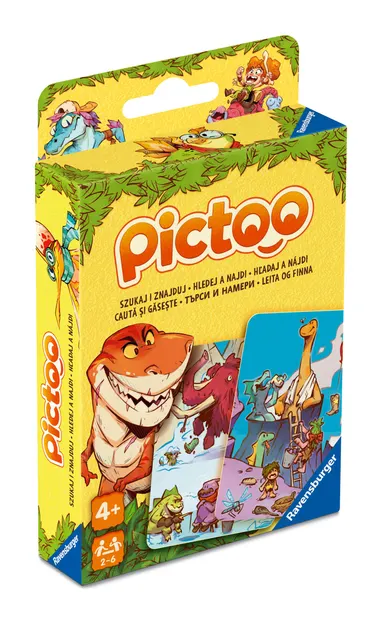 Joc de societate Pictoo: Dino - Pentru copii