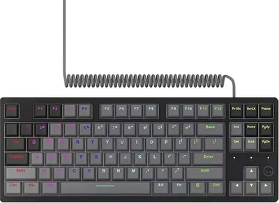Tastatură mecanică Lorgar - Azar 514 TKL, Linear, neagră