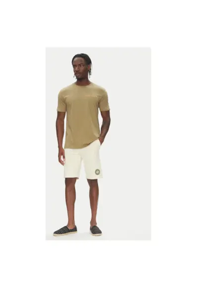 Tricou barbati EQYZT08049 - Bumbac - Kaki - Kaki