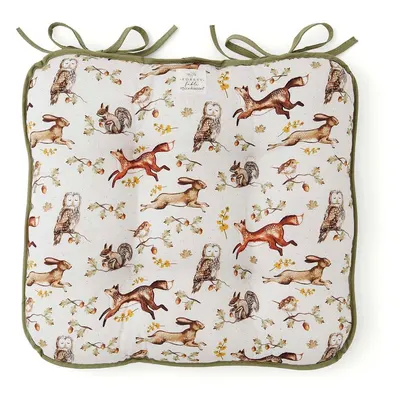 Pernă de scaun din bumbac 36x34 cm Forest Fable – Cooksmart ®