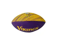 Wilson NFL Team Tailgate Football Junior Team Vikings