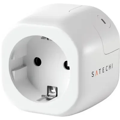 Priza inteligenta Satechi ST-HK10AW-EU, Wi-Fi (Alb)