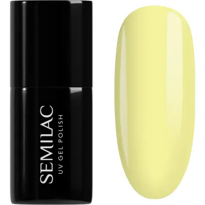 Semilac UV Hybrid Inner Glow lac de unghii sub forma de gel culoare 970 Limoncello 7 ml