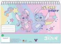 Caiet spiralat Undercover - Stitch, A4, 30 de coli