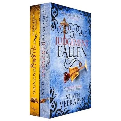 The Anthony Blanke Mysteries 2 Books Collection Set By Steven Veerapen (of Judgement Fallen And Of Blood Descended)