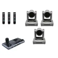 Minrray UV510E7 NDI Camera PTZ Full HD Zoom 20X NDI SDI HDMI set 3 cu controller Cadou - Default Title