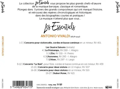 Les Essentiels De Antonio Vivaldi
