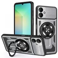 Husa pentru Samsung Galaxy A06 A065, Techsuit, RuggedCam, Gri