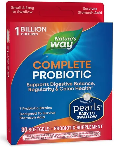 Complete Probiotic Pearls, 30 capsule, Nature's Way