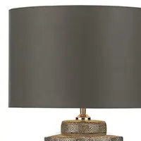 Veioza Igor Table Lamp Grey Shagreen Base Only