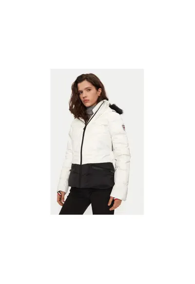 Geaca ski dama - 304735639 - Poliamida - Alb - Alb