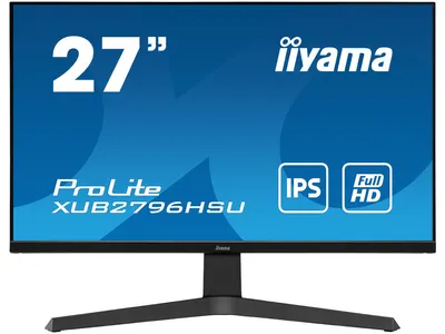Monitor IIYAMA - XUB2796HSU-B1, 27'', IPS, LED, Anti-Glare, USB Hub, negru