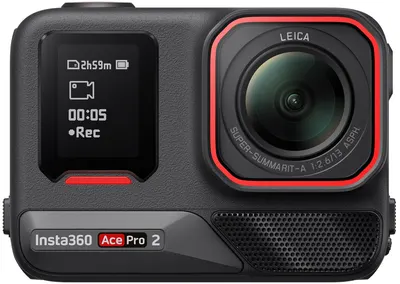 Cameră de acțiune Insta360 - Ace Pro 2, 8K, 50MPx, negru
