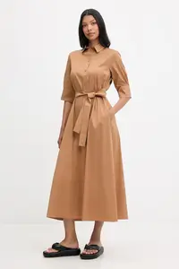 Max Mara Beachwear Rochie de plajă pentru femei COGNAC