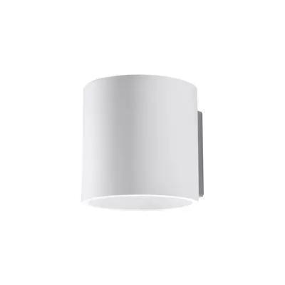 Aplică de perete albă ø 10 cm Roda – Sollux