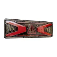 Lampa stop P.TIP62-OFF ROAD:46 cm /12V-24V /IP 67 Rezistent la apa