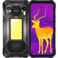 Telefon Mobil Oukitel Oukitel WP61 Ultra Thermal, Procesor MediaTek Dimensity 7025 Octa-Core, Ecran IPS LCD 6.8inch, 12GB RAM, 512GB Flash, Camera Tripla 108 + 8 + Camera termica, 5G, Wi-Fi, Dual SIM, Android (Negru)