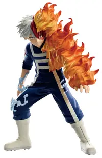 Statuetă Banpresto Animation: My Hero Academia - Shoto Todoroki (Sports Festival), 18 cm