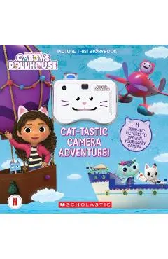 Cat-Tastic Camera Adventure! (Gabby's Dollhouse): A Picture This! Storybook