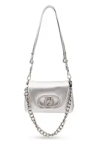 Geanta crossbody mica Lapuffy - Argintiu