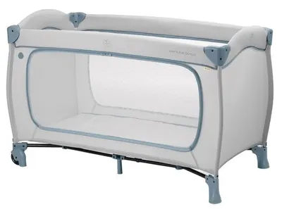 Pătuț pentru bebeluși Hauck - Sleep N Play Go Plus, Dusty Blue