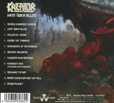 Hate Uber Alles (CD Digibook)