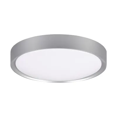 Plafonieră argintie LED ø 33 cm Clarimo – Trio